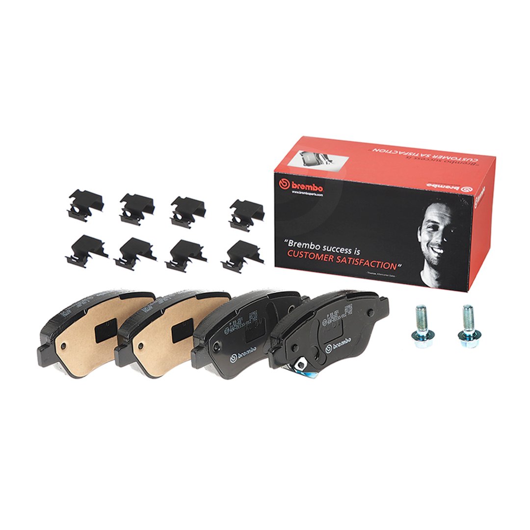 BREMBO Zestaw klocków hamulcowych, hamulce tarczowe P 59 051