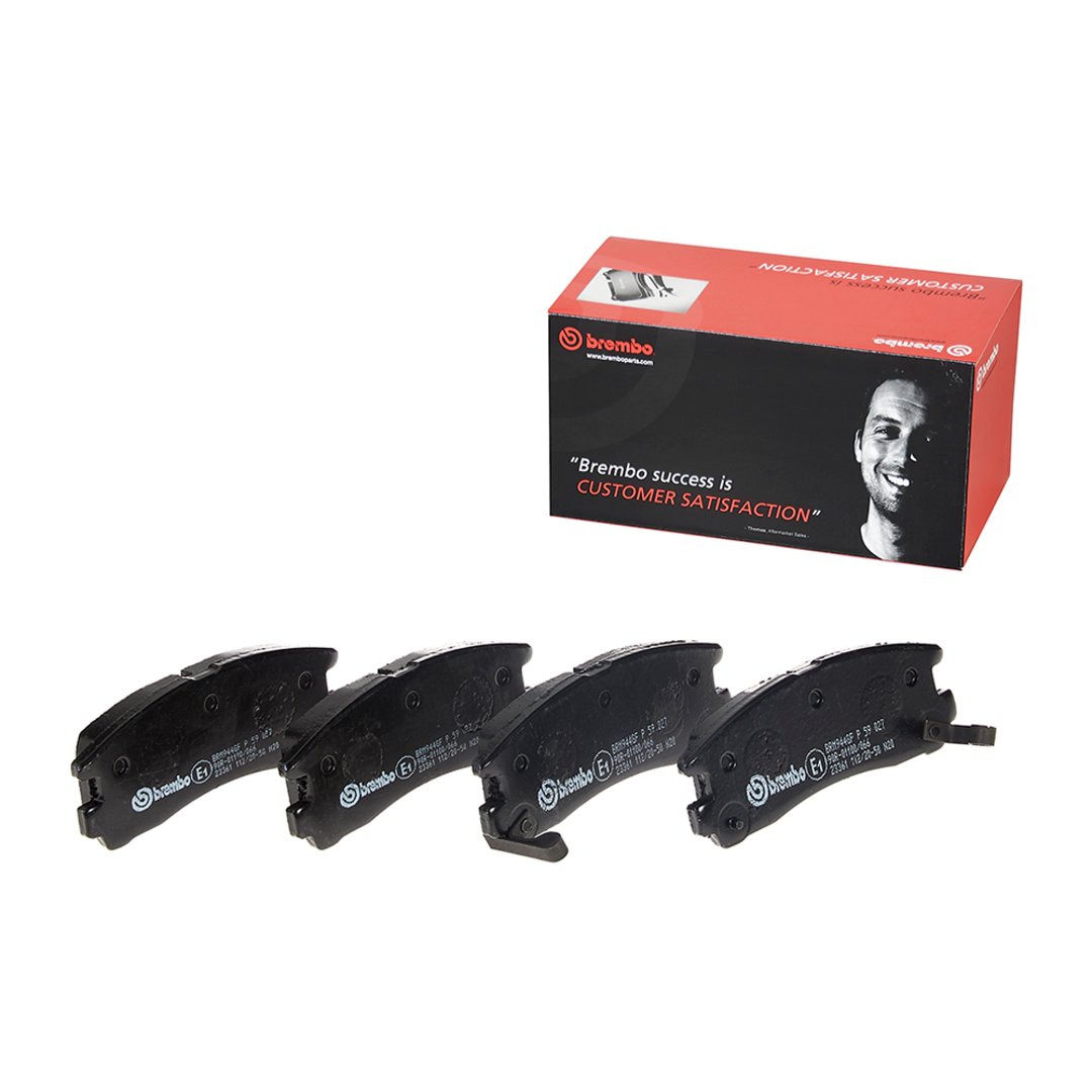 BREMBO Zestaw klocków hamulcowych, hamulce tarczowe P 59 027