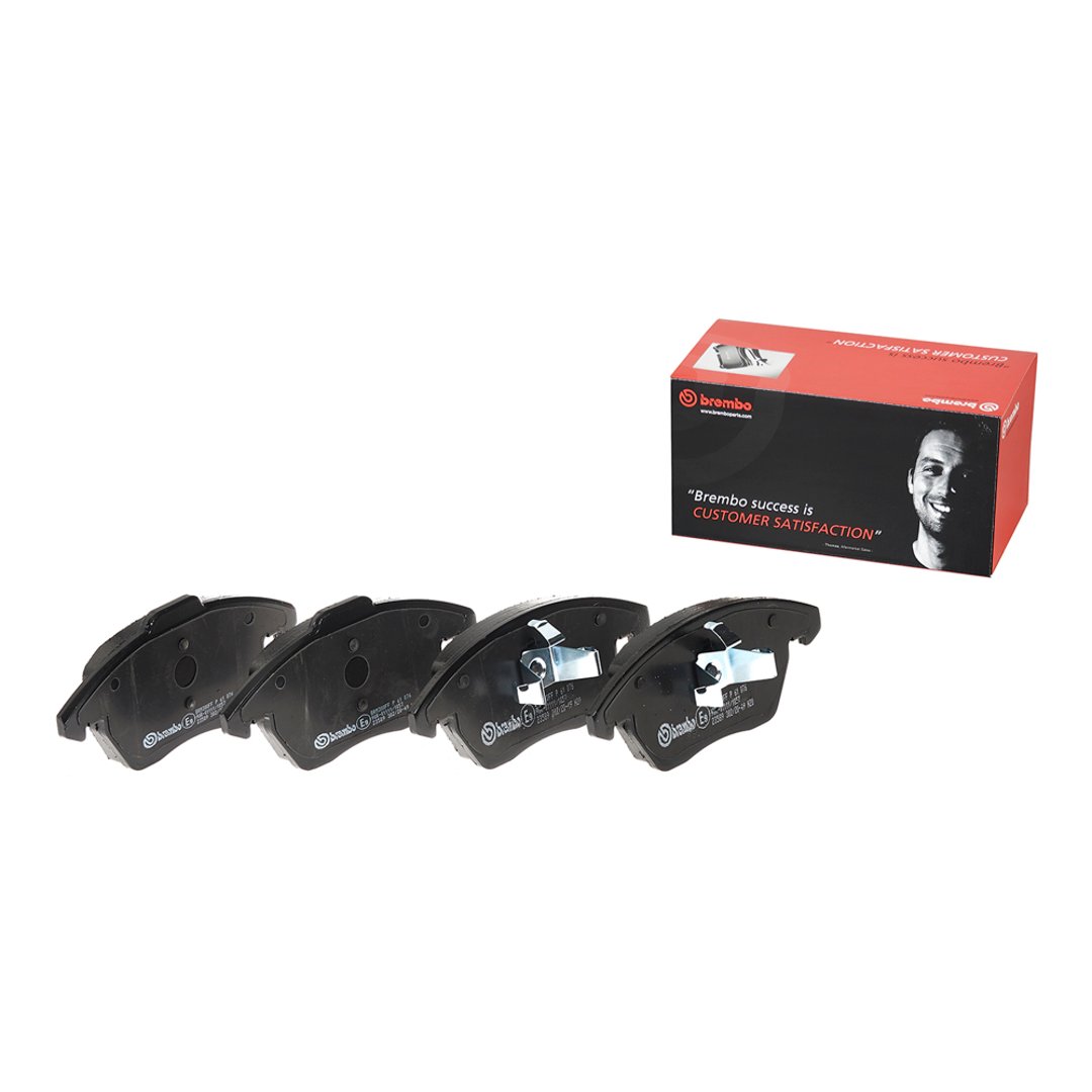 BREMBO Zestaw klocków hamulcowych, hamulce tarczowe P 61 076