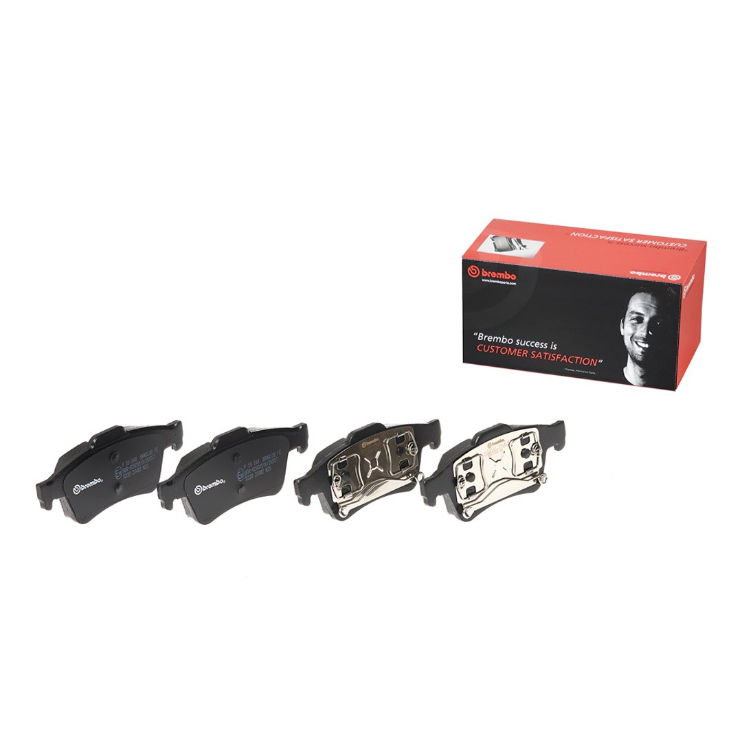 BREMBO Zestaw klocków hamulcowych, hamulce tarczowe P 59 044