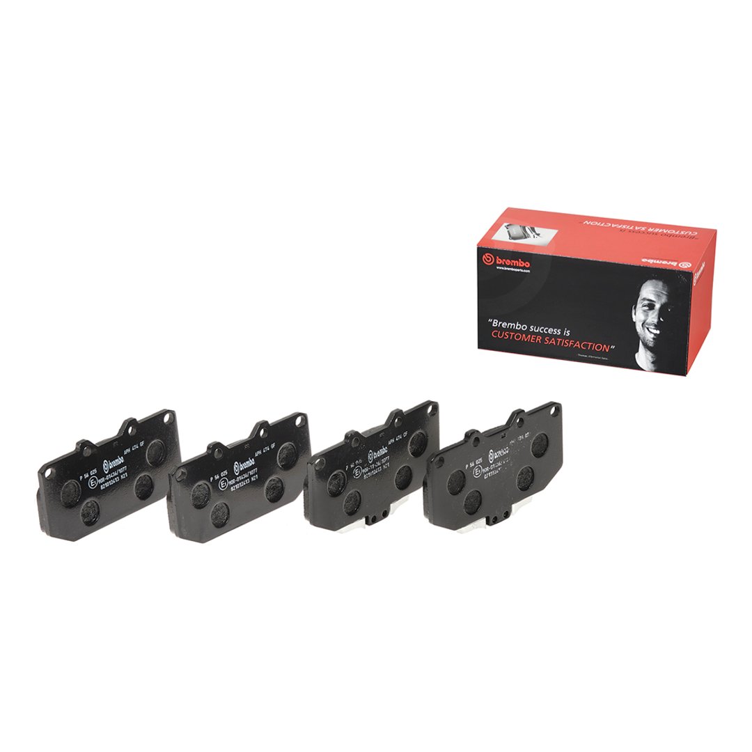BREMBO Zestaw klocków hamulcowych, hamulce tarczowe P 56 025