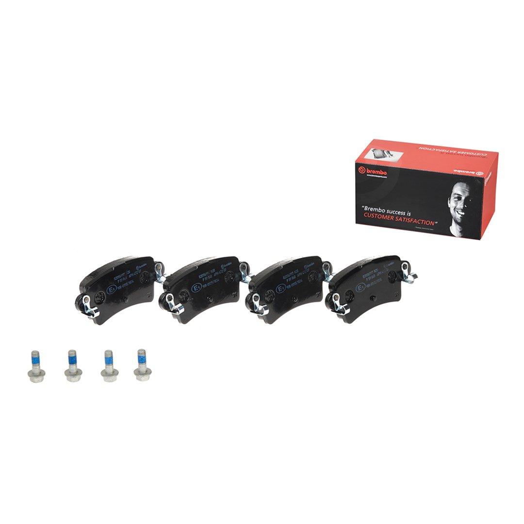 BREMBO Zestaw klocków hamulcowych, hamulce tarczowe P 59 040