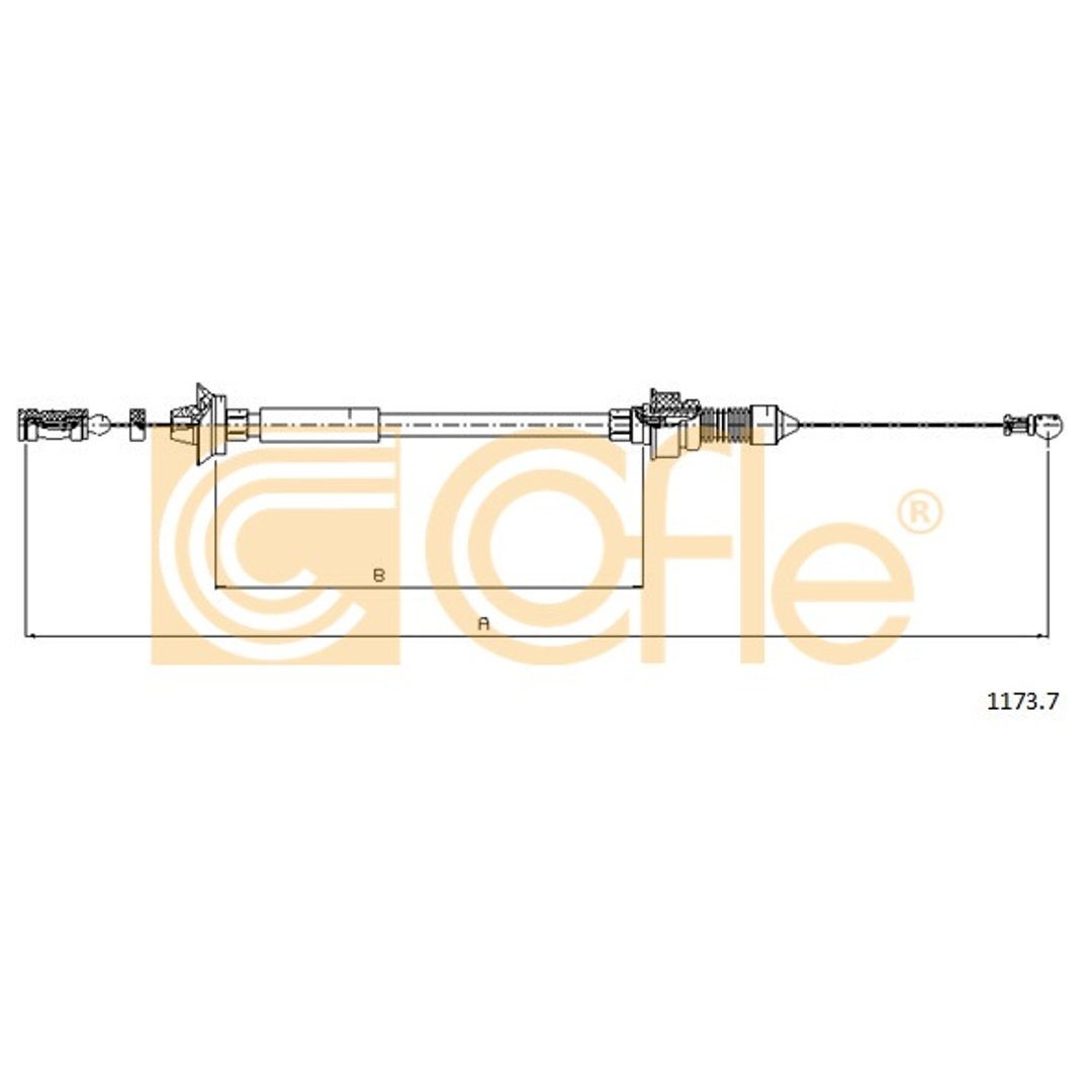 Linka gazu COFLE 1173.7