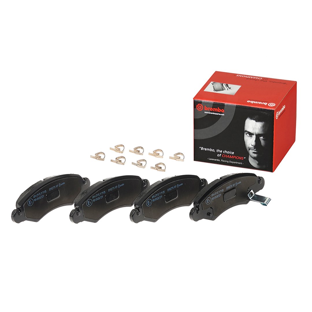 BREMBO Zestaw klocków hamulcowych, hamulce tarczowe P 79 015