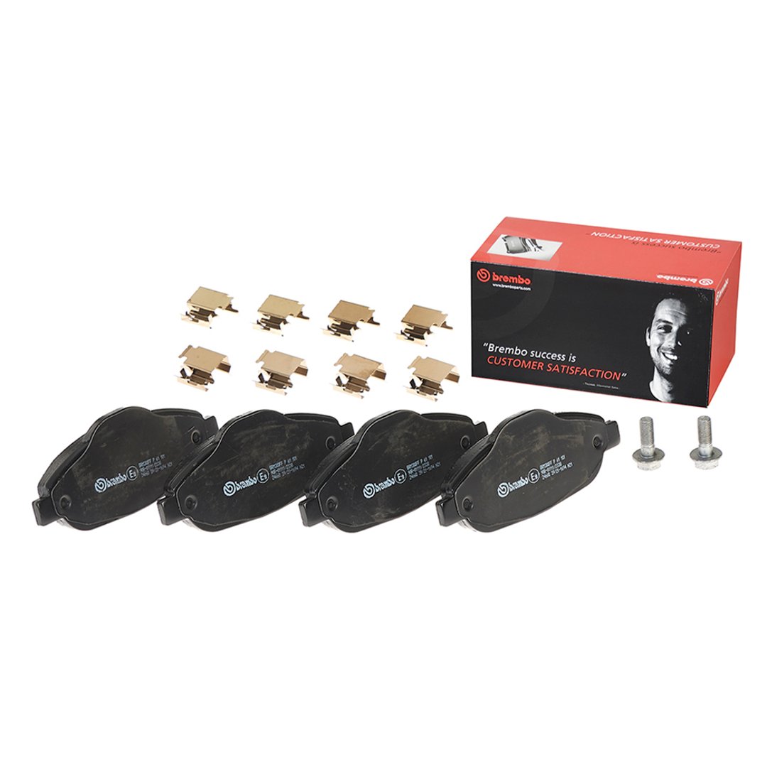 BREMBO Zestaw klocków hamulcowych, hamulce tarczowe P 61 101