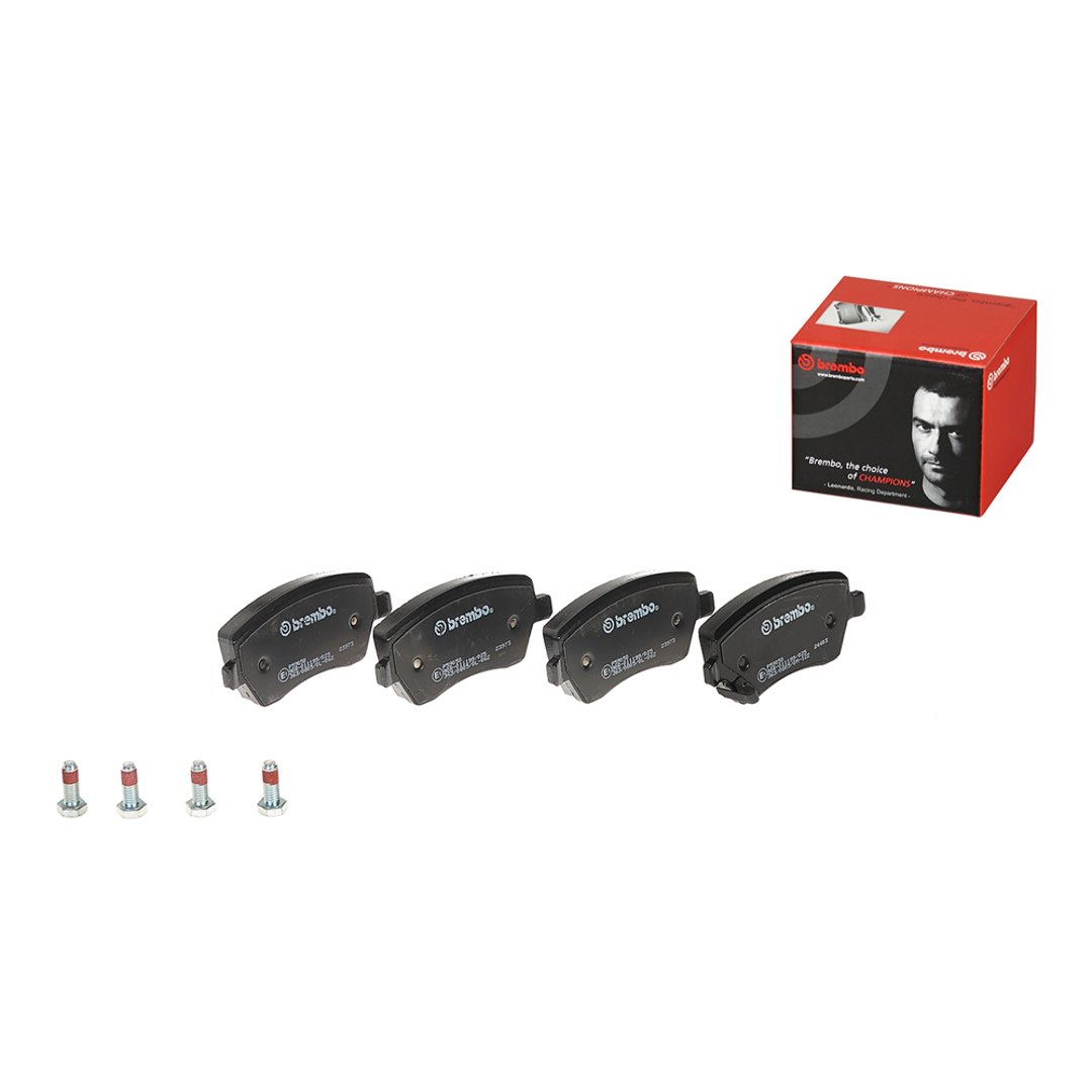 BREMBO Zestaw klocków hamulcowych, hamulce tarczowe P 59 050
