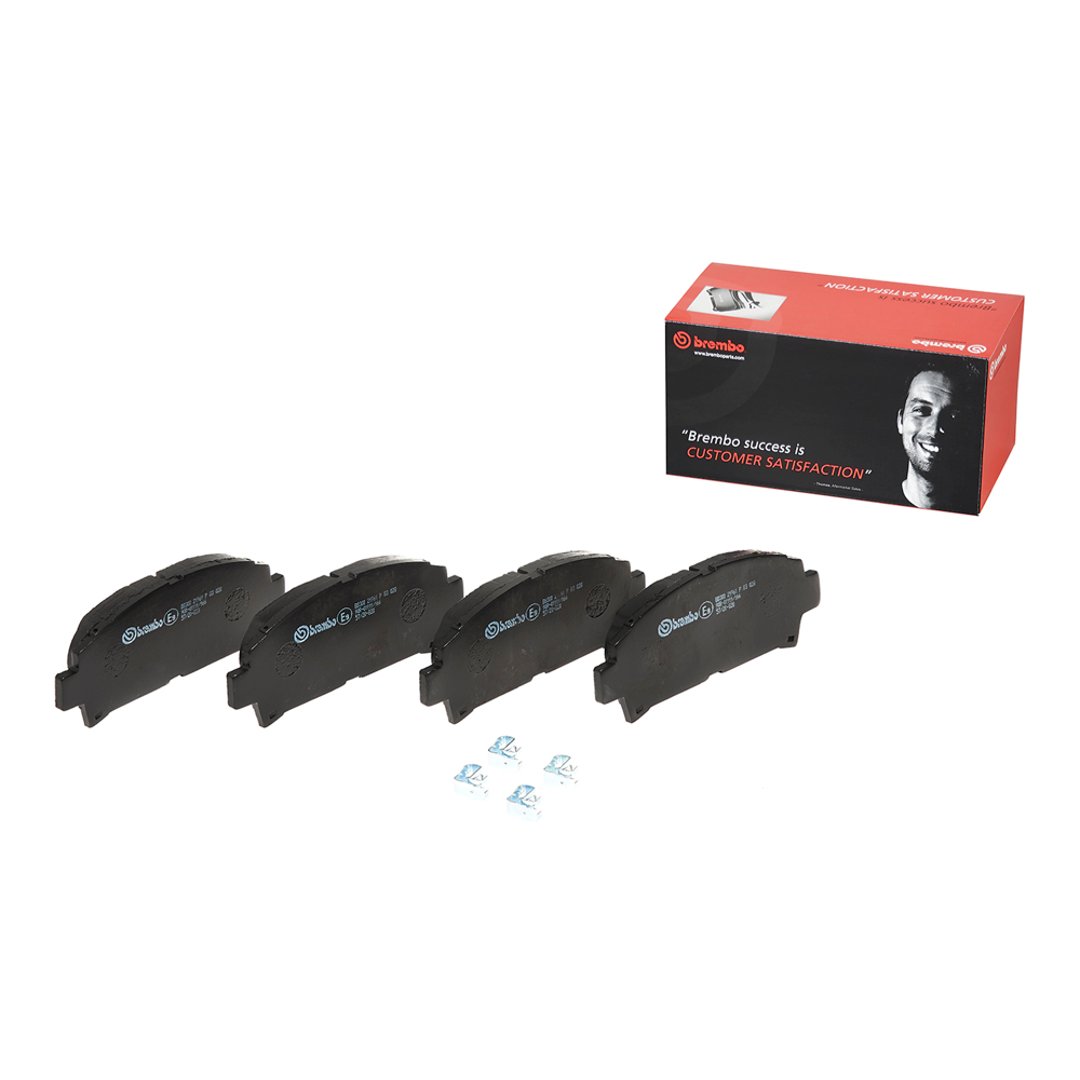 BREMBO Zestaw klocków hamulcowych, hamulce tarczowe P 83 028