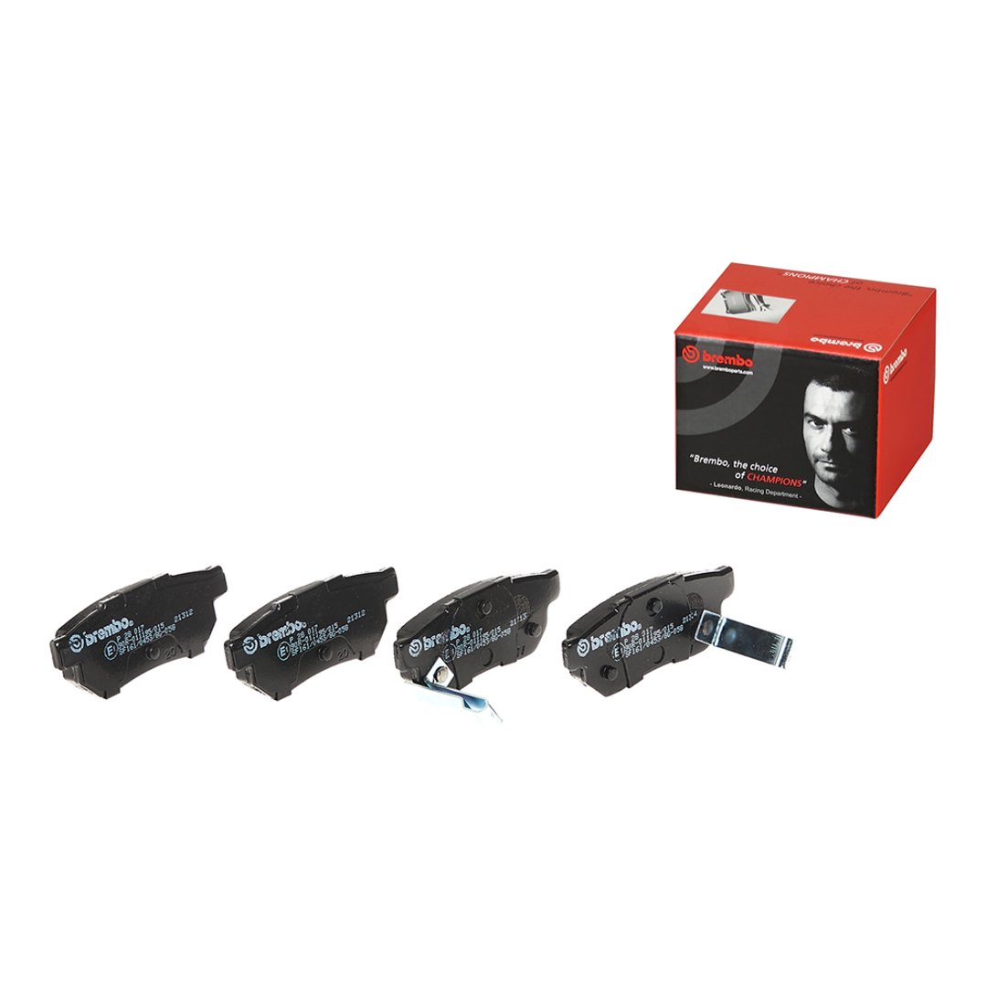BREMBO Zestaw klocków hamulcowych, hamulce tarczowe P 28 017