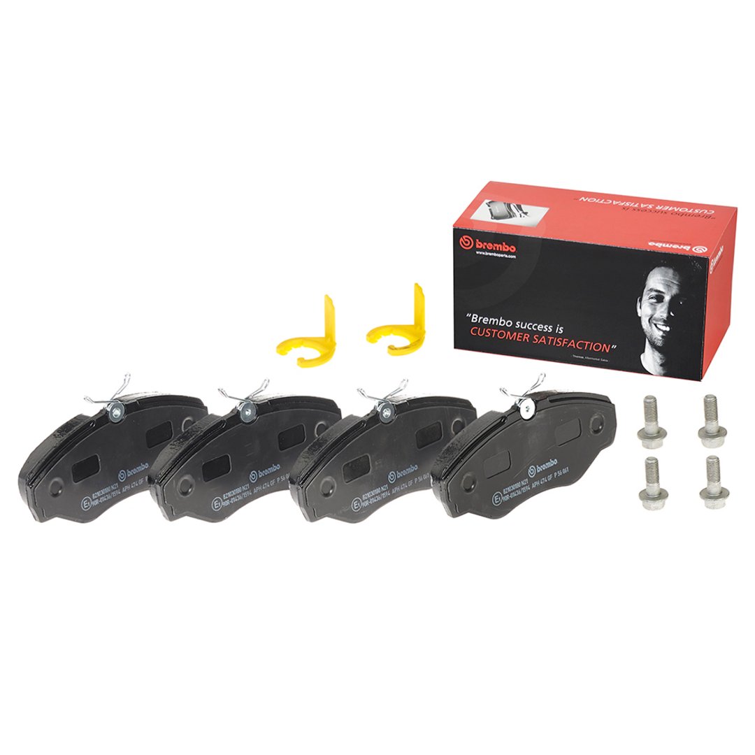 BREMBO Zestaw klocków hamulcowych, hamulce tarczowe P 56 061