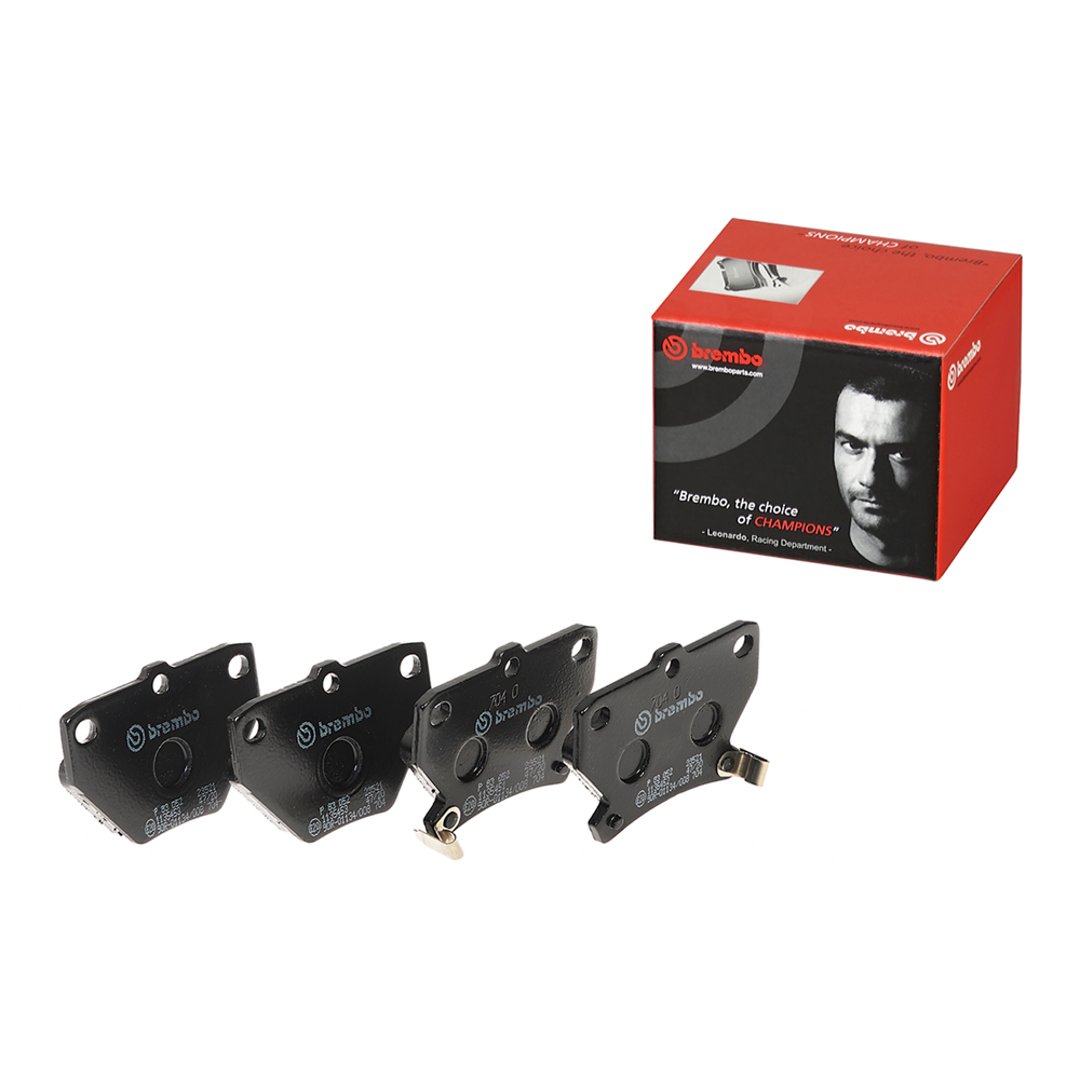 BREMBO Zestaw klocków hamulcowych, hamulce tarczowe P 83 052