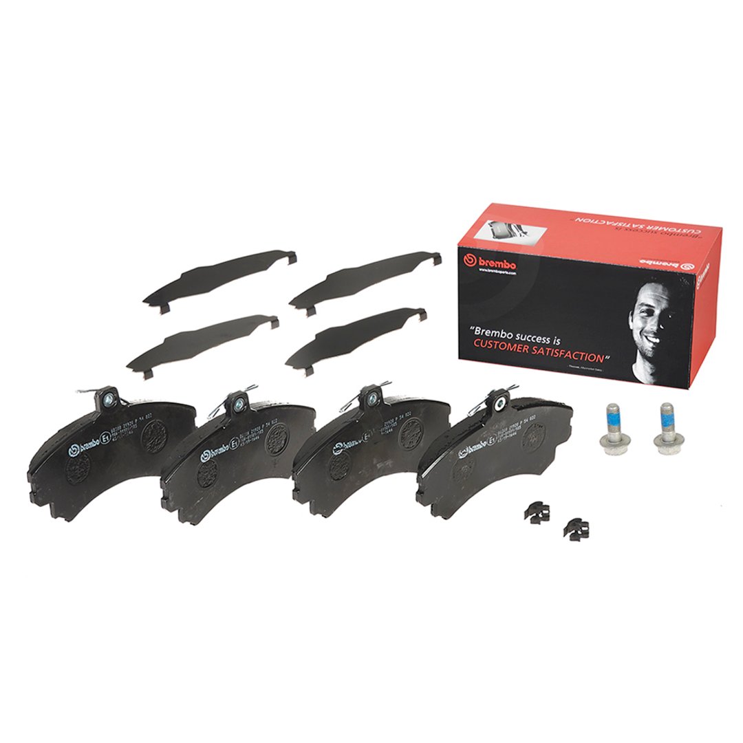 BREMBO Zestaw klocków hamulcowych, hamulce tarczowe P 54 022