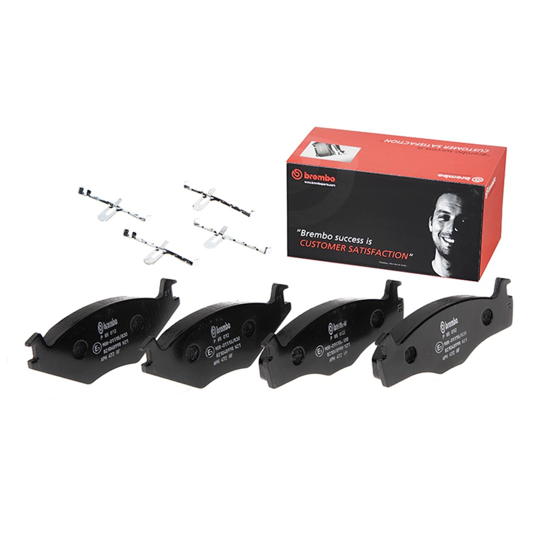 BREMBO Zestaw klocków hamulcowych, hamulce tarczowe P 85 012