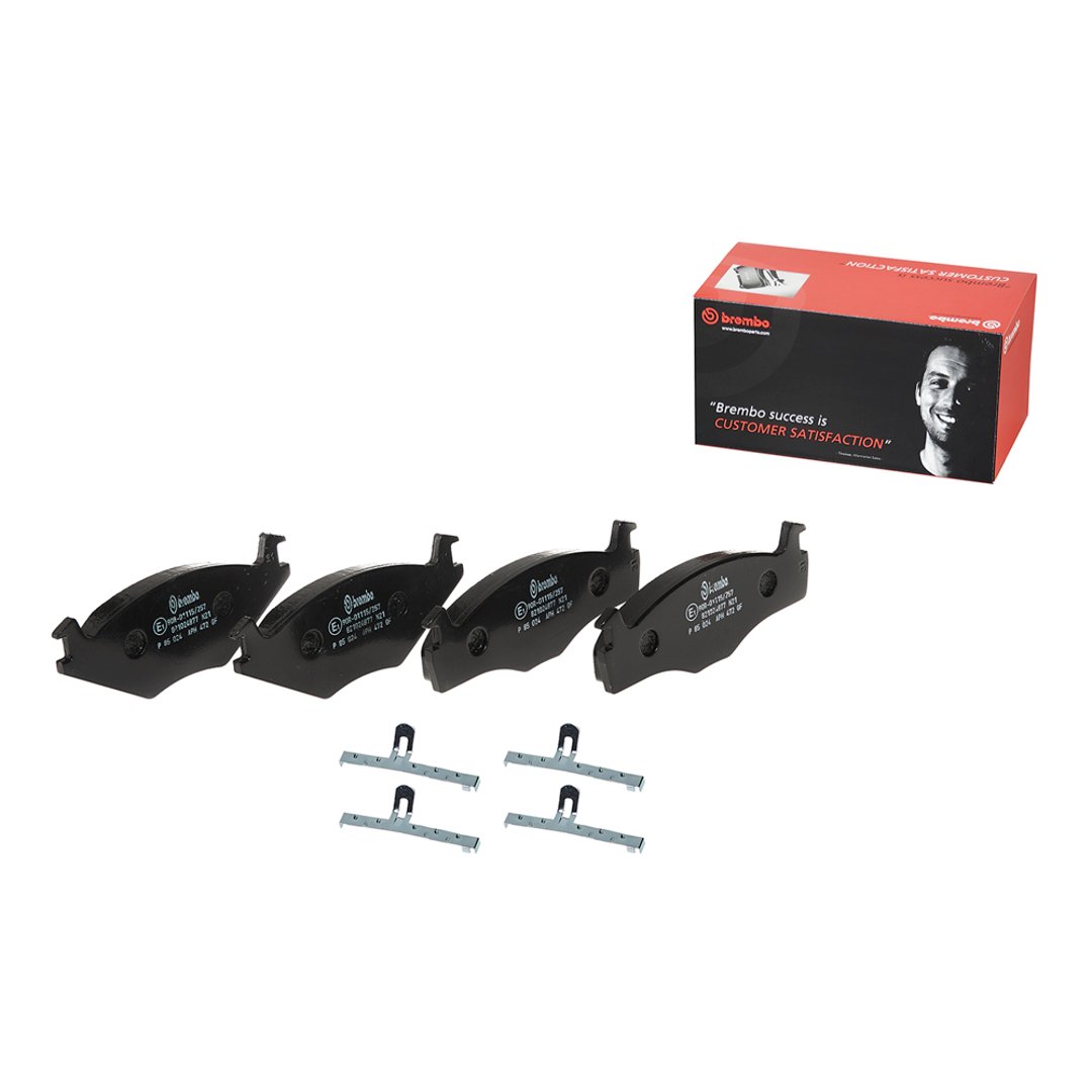 BREMBO Zestaw klocków hamulcowych, hamulce tarczowe P 85 024