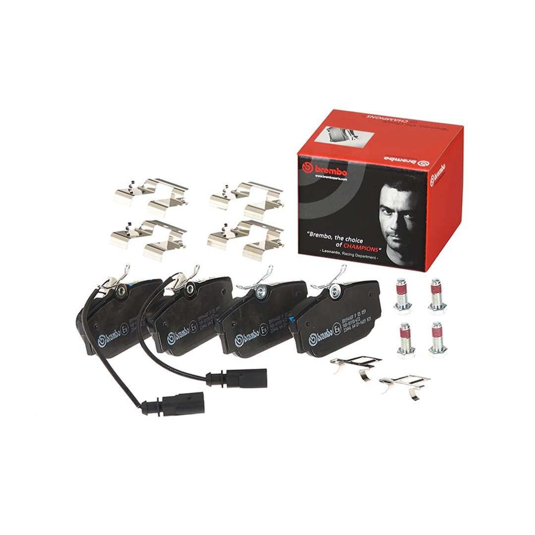 BREMBO Zestaw klocków hamulcowych, hamulce tarczowe P 85 059