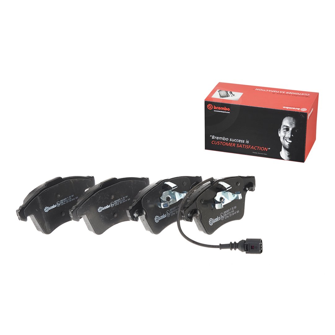 BREMBO Zestaw klocków hamulcowych, hamulce tarczowe P 85 081