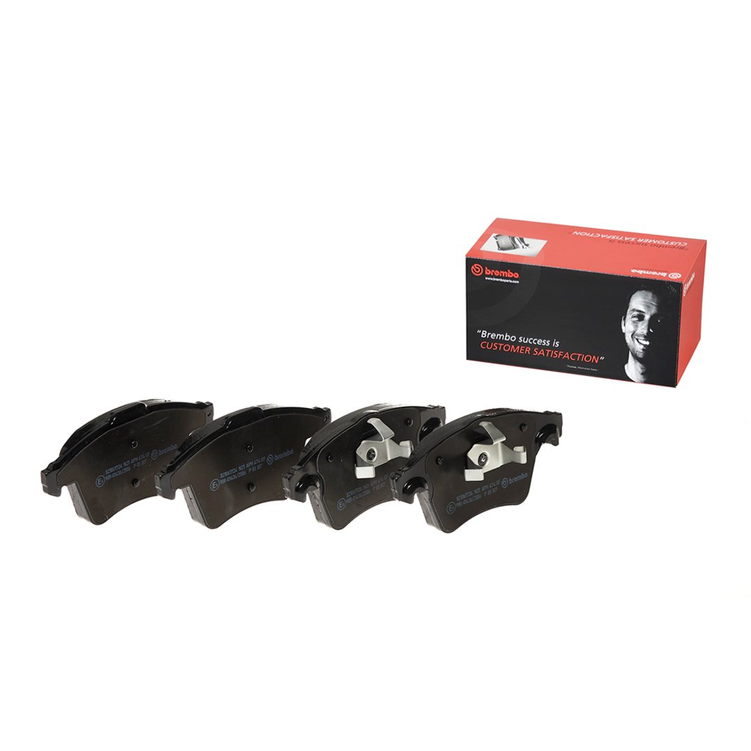 BREMBO Zestaw klocków hamulcowych, hamulce tarczowe P 85 107