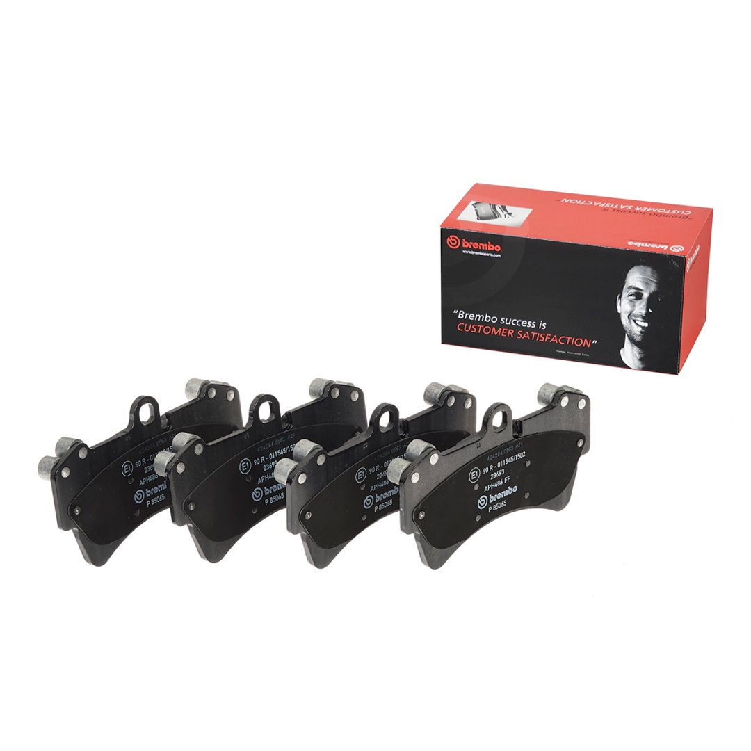 BREMBO Zestaw klocków hamulcowych, hamulce tarczowe P 85 065