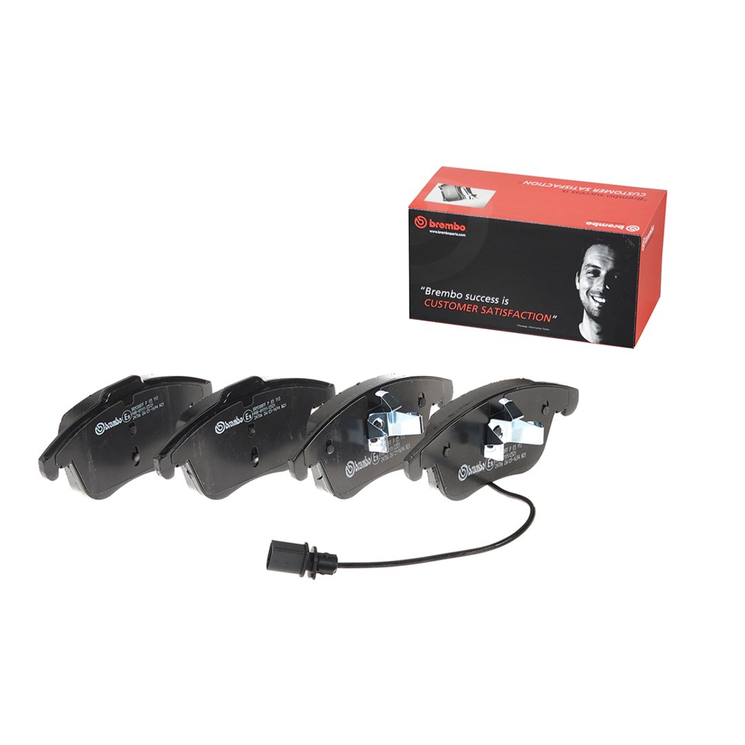 BREMBO Zestaw klocków hamulcowych, hamulce tarczowe P 85 113