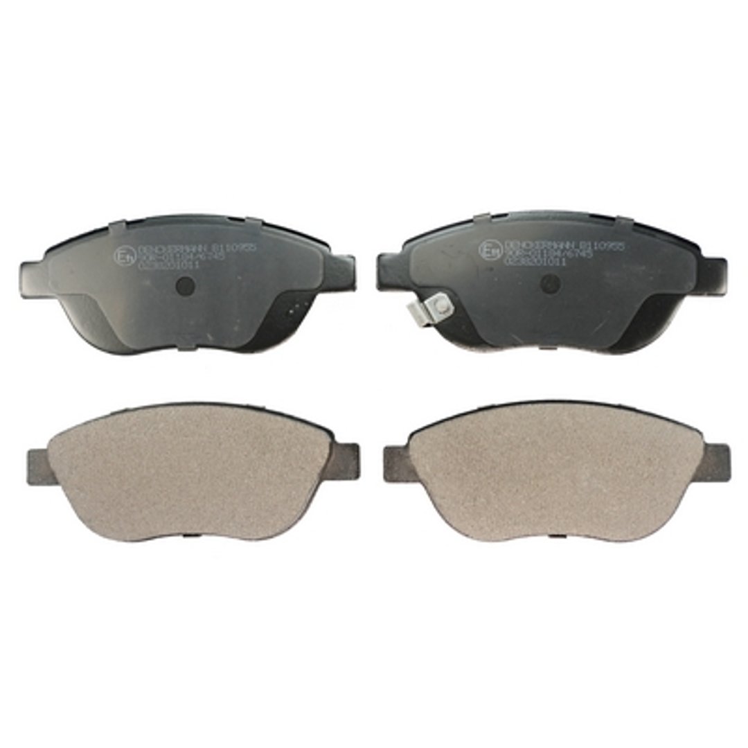 DENCKERMANN Klocki hamulcowe - komplet B110955