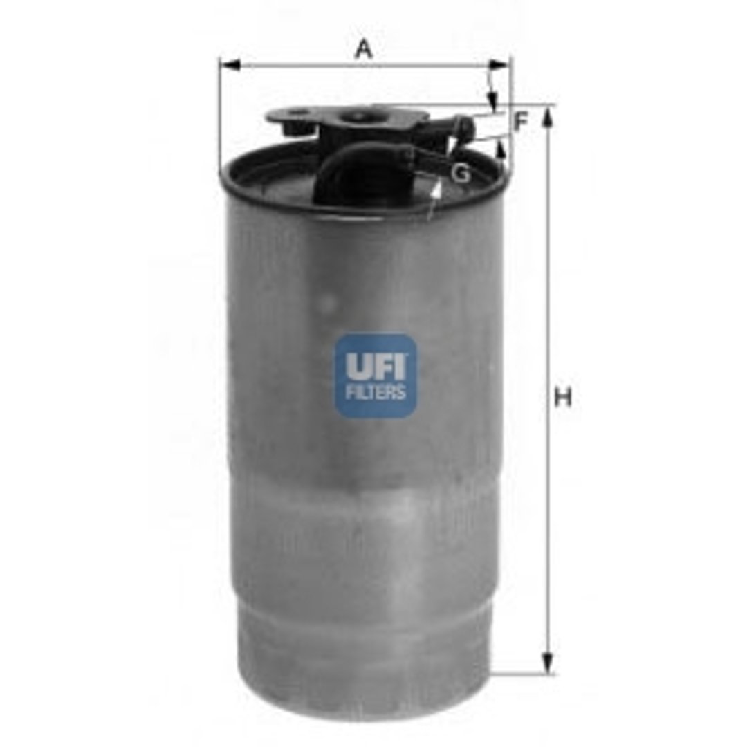 UFI ufi 24.427.00 filtr paliwa 24.427.00