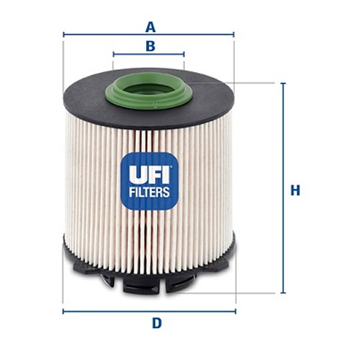 UFI Filtr paliwa 26.058.00 26.058.00