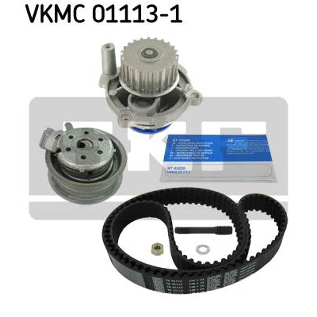 SKF Zestaw paska rozrzdu + pompa wody VKMC 01113-1