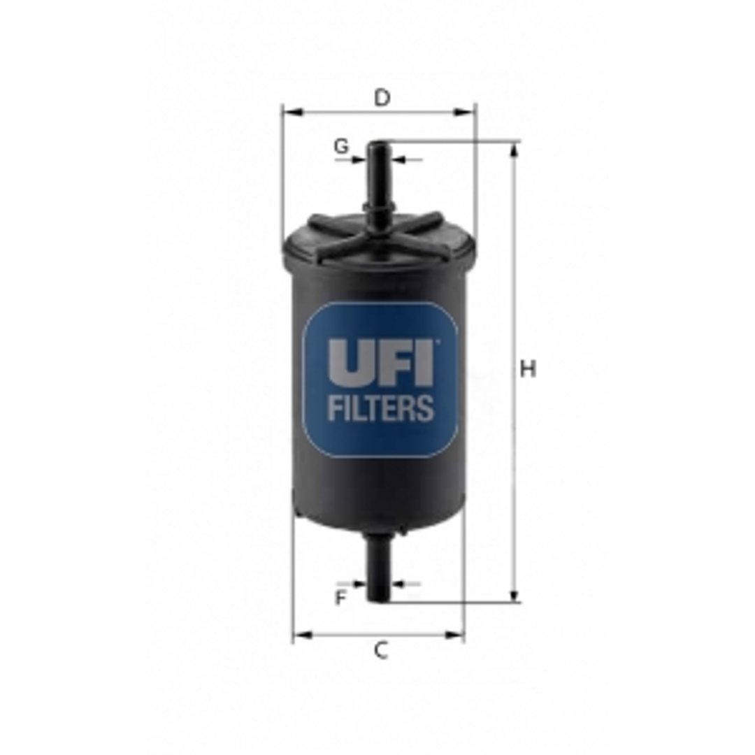 UFI ufi linii 31.948.00 filtr paliwa bukszprytu filtr, filtr, filtr paliwa 31.948.00