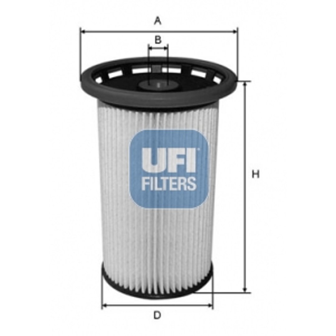 UFI FILTERS ufi Filters 26.038.00 filtr diesla 26.038.00