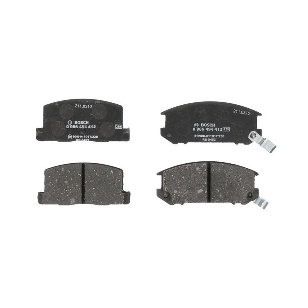 Bosch Zestaw klocków hamulcowych, hamulce tarczowe 0 986 494 412