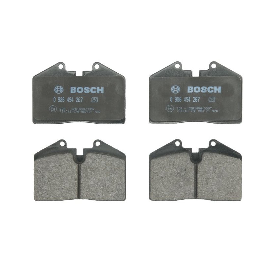 Bosch Zestaw klocków hamulcowych, hamulce tarczowe 0 986 494 267