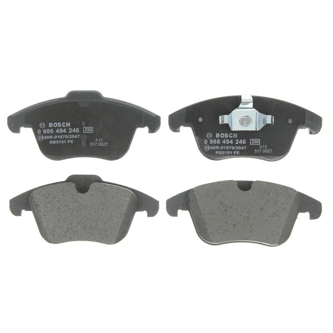 Bosch Zestaw klocków hamulcowych, hamulce tarczowe 0 986 494 246
