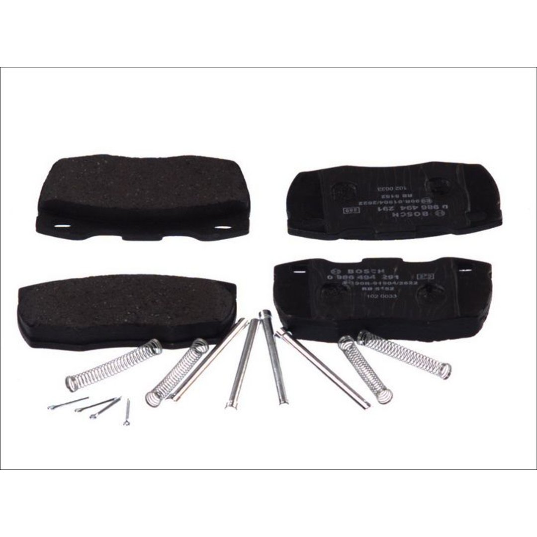 Bosch Zestaw klocków hamulcowych, hamulce tarczowe 0 986 494 291