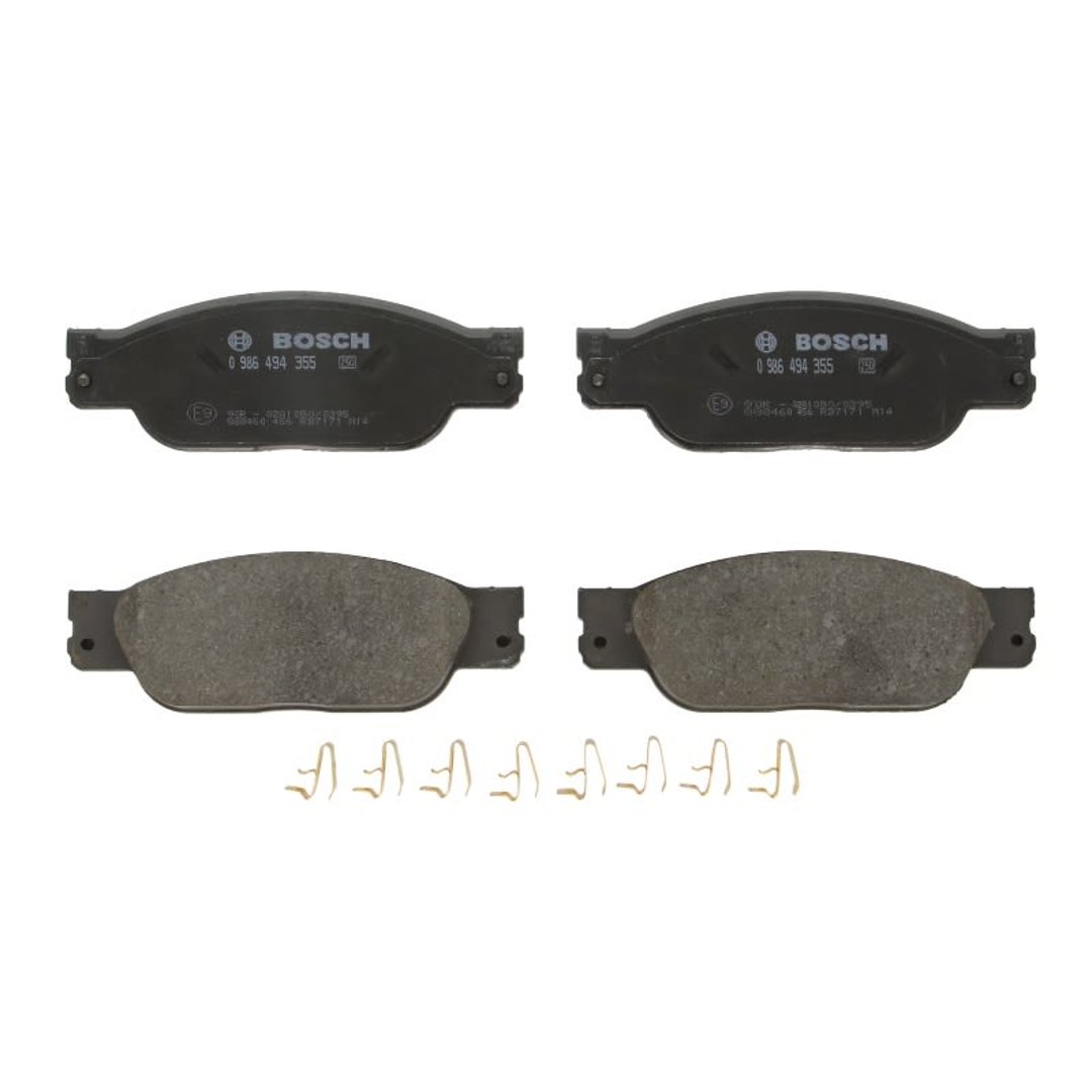 Bosch Zestaw klocków hamulcowych, hamulce tarczowe 0 986 494 355