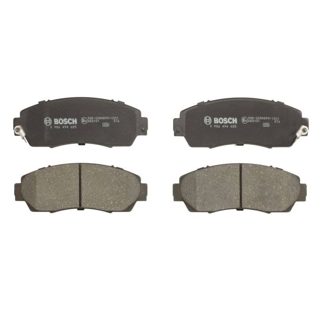 Bosch Zestaw klocków hamulcowych, hamulce tarczowe 0 986 494 685
