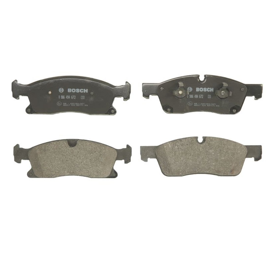 Bosch Zestaw klocków hamulcowych, hamulce tarczowe 0 986 494 672
