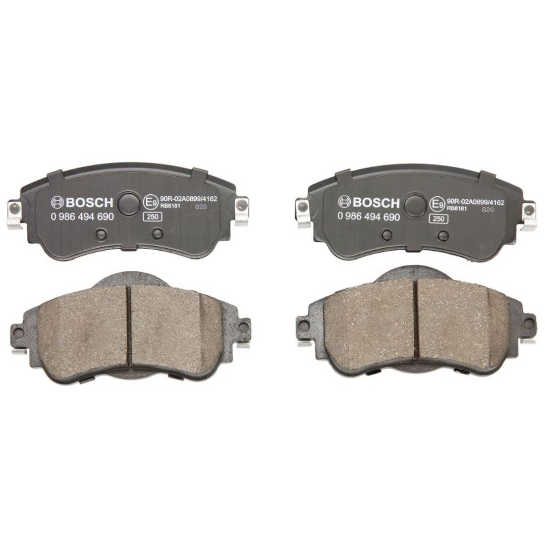 Bosch Zestaw klocków hamulcowych, hamulce tarczowe 0 986 494 690