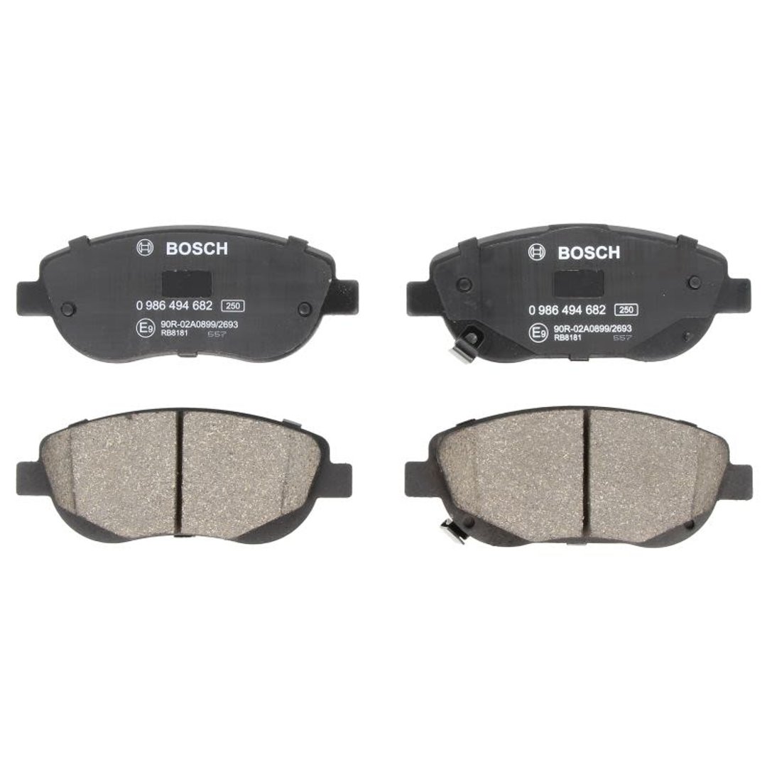 Bosch Zestaw klocków hamulcowych, hamulce tarczowe 0 986 494 682
