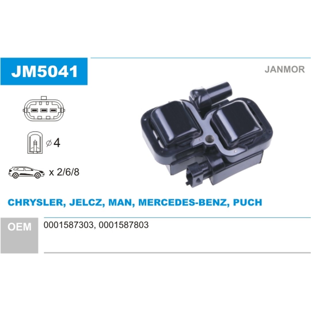 JANMOR Cewka zapłonowa JM5041