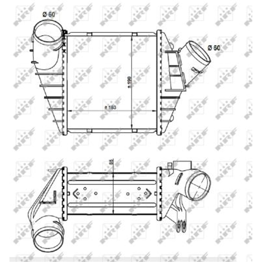 INTERCOOLER VW NEW BEETLE 01-
