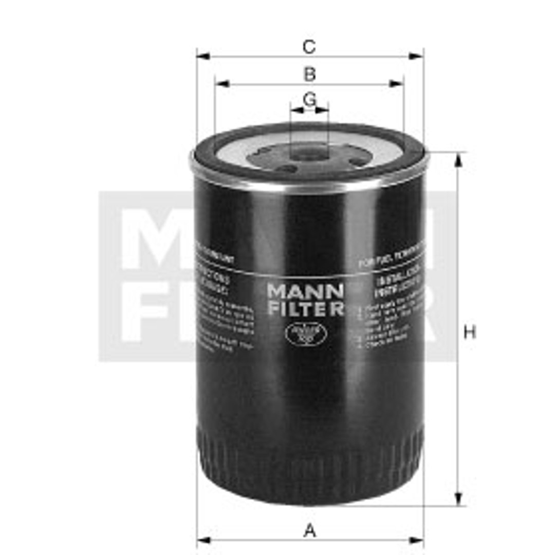 MANN FILTR PALIWA WK 950/3