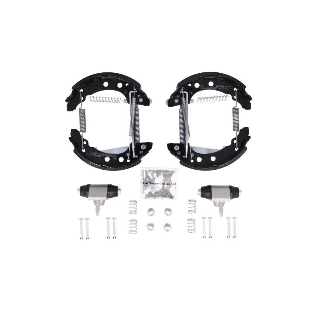 BOSCH KIT SUPERPRO, zestaw szczek hamulcowych + cylinderek hamulca koła zamontowany z tyłu, 0 204 114 053 0204114053