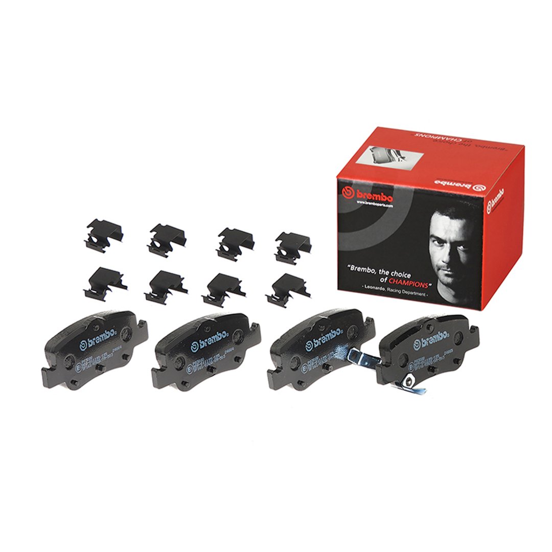 BREMBO Zestaw klocków hamulcowych, hamulce tarczowe P 83 080