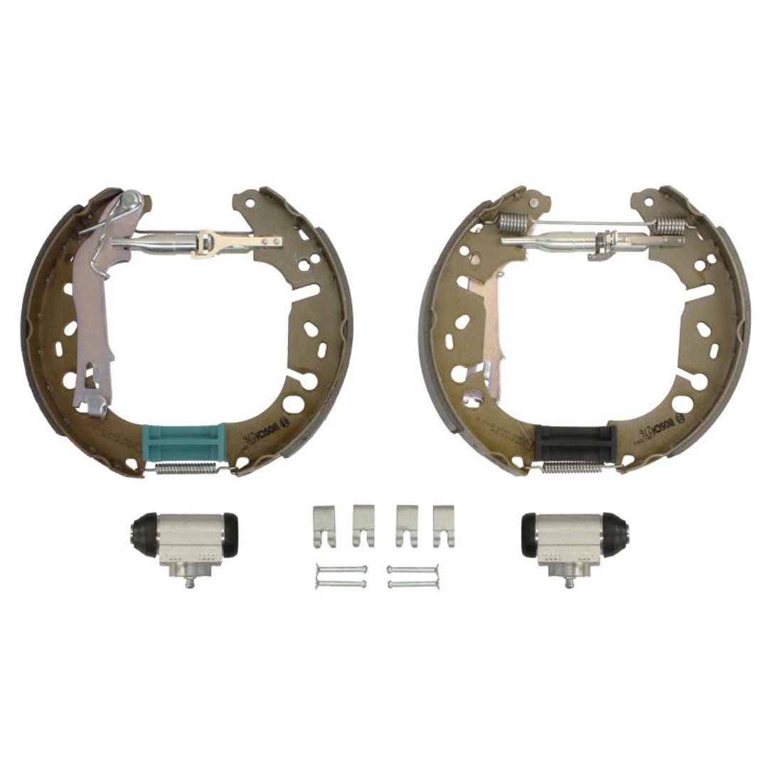 BOSCH KIT SUPERPRO, zestaw szczek hamulcowych + cylinderek hamulca koła zamontowany z tyłu, 0 204 114 655 0204114655