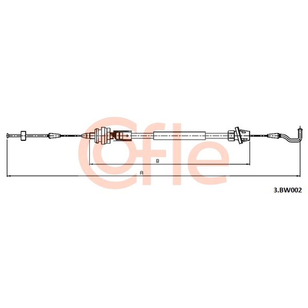 Linka gazu COFLE 3.BW002