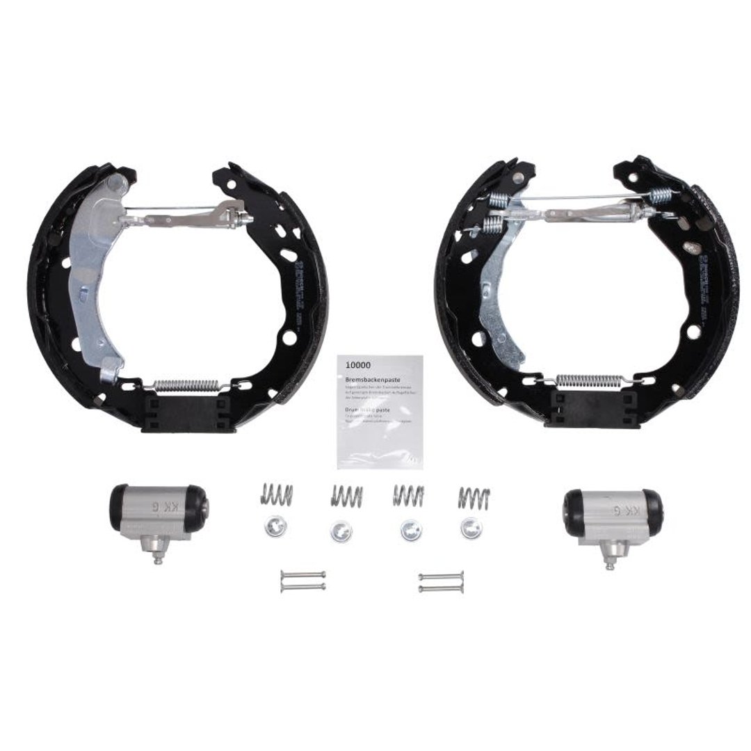 BOSCH KIT SUPERPRO zestaw szczek hamulcowych + cylinderek hamulca koła zamontowany z tyłu 0 204 114 685
