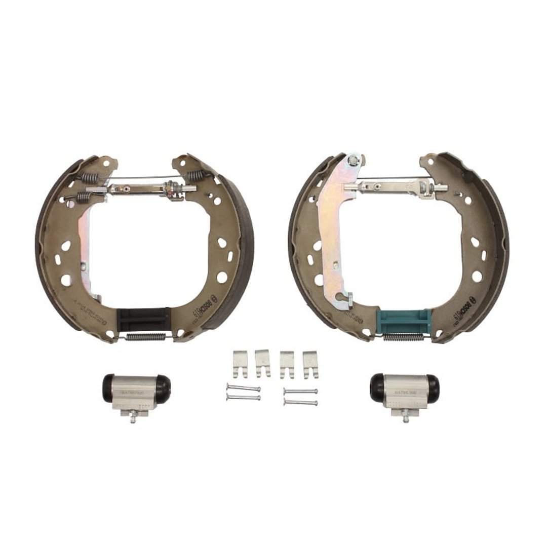 BOSCH KIT SUPERPRO, zestaw szczek hamulcowych + cylinderek hamulca koła zamontowany z tyłu, 0 204 114 647 0204114647