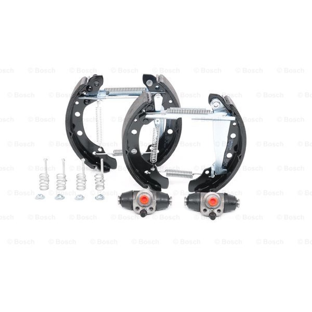 BOSCH KIT SUPERPRO, zestaw szczek hamulcowych + cylinderek hamulca koła zamontowany z tyłu, 0 204 114 576 0204114576