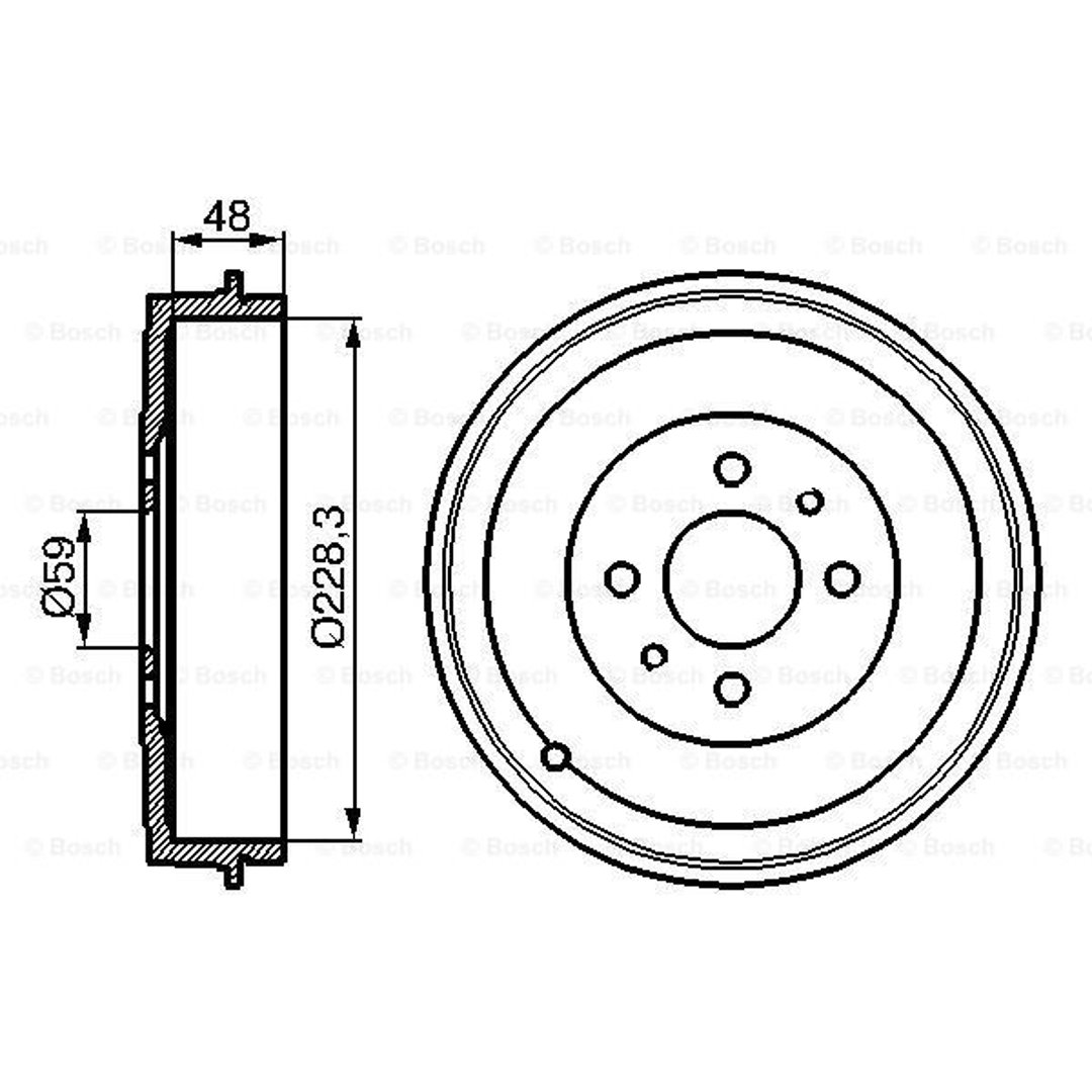BOSCH Bęben hamulcowy, 0 986 477 088 - Bezpłatny zwrot do 30 dni, największy wybór produktów. 0986477088