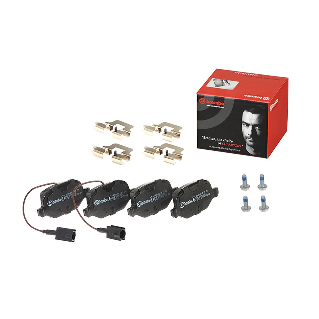 BREMBO Zestaw klocków hamulcowych, hamulce tarczowe P 23 131
