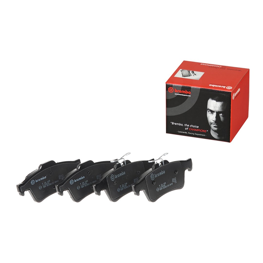BREMBO Zestaw klocków hamulcowych, hamulce tarczowe P 24 148